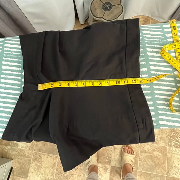 MARIO SERRANI Womens Black‎ Cropped Capri Pants Size 16 Cotton Blend - Picture 9 of 11